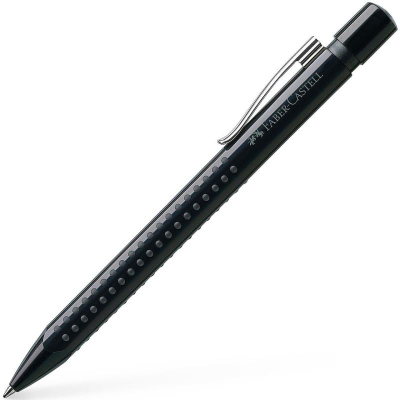Ручка шариковая автоматическая Faber-Castell 1.0мм Grip 2010 корпус черный синяя