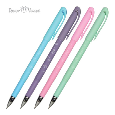Ручка гелевая стираемая Bruno Visconti DeleteWrite 0.7мм синие чернила