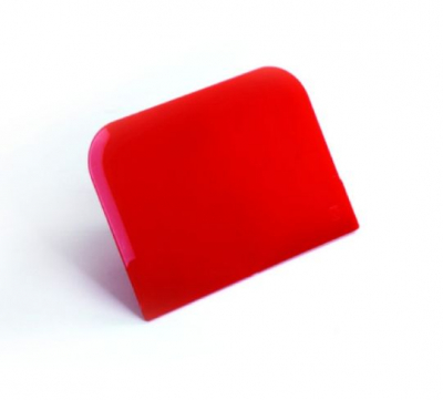 Скребок пластиковый Pavoni 150х100мм красный 