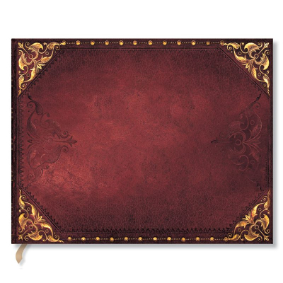Гостевая книга A5+  72л без линовки Paperblanks Urban Glam Guest Book горизонтальная