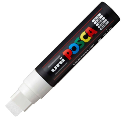 Маркер декоративный Uni Posca 8.0-17мм белый (1)