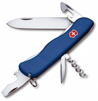 Нож 111мм Pocket Multi-Tool 11 функций Picknicker блокировка лезвия синий