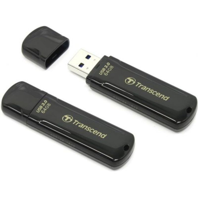 Флэш-драйв  64Gb Transcend Jet Flash 700 USB3.0 черный