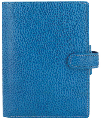 Бизнес-органайзер Filofax Pocket Finsbury кожа с отделом для купюр синий