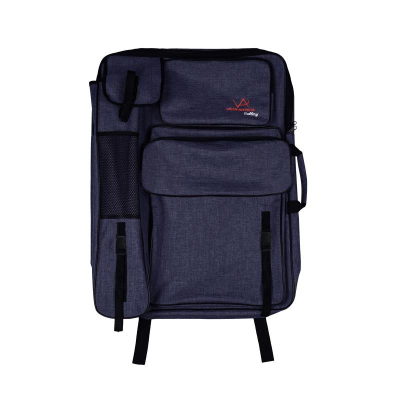 Сумка-рюкзак для художественных принадлежностей Vista-Artista Gallery 67x48x5см синтетика синяя