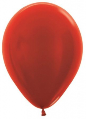 Шар воздушный Sempertex  30см Металлик красный