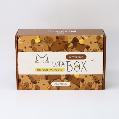 Подарочный набор-сюрприз MilotaBox 'Capybara Box'