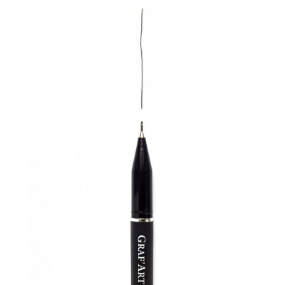 Ручка капиллярная художественная Малевичъ Graf'Art Pro d-0.40мм черная
