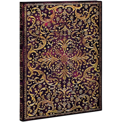 Записная книжка A4 120л без линовки Paperblanks Aurelia Grande ляссе на резиновой застежке