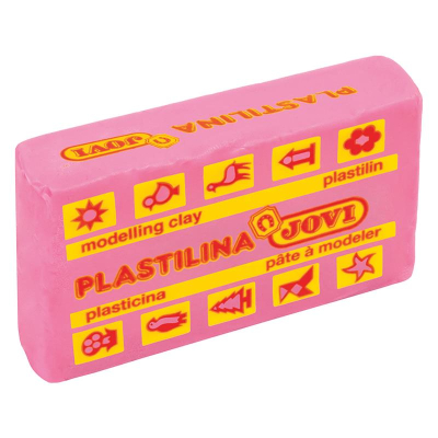 Пластилин растительный в брусках Jovi  50г розовый