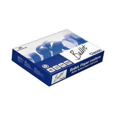 Бумага для офисной техники A4 класс-B 'Ballet Classic' 80г/500л белизна-153% непрозрачность-92% толщина-104мкм