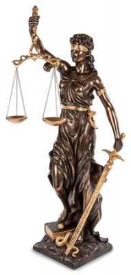 Статуэтка Фемида - богиня правосудия 74.5см полистоун