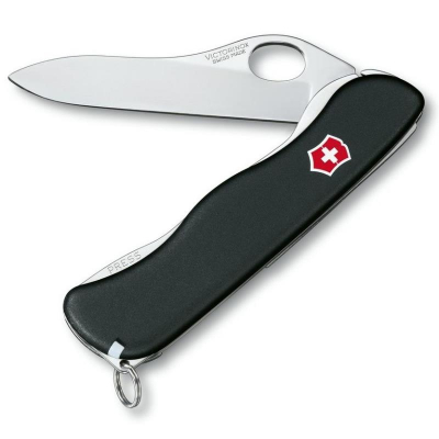 Нож 111мм Services Pocket Tool  4 функции Military Sentinel One-hand блокировка лезвия черный