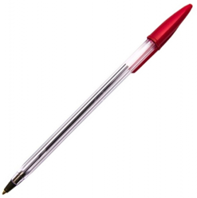 Ручка шариковая Dolce Costo 1.0мм одноразовая красная
