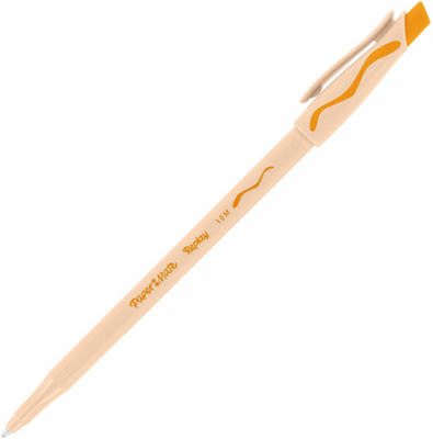 Ручка шариковая стираемая Paper Mate 1.0мм Replay оранжевая