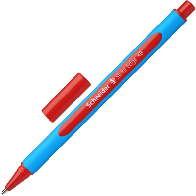 Ручка шариковая Schneider 1.4мм Slider Edge XB одноразовая красная