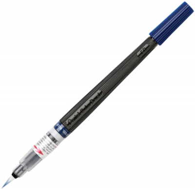 Ручка-кисть Pentel Arts Colour Brush с чернилами на водной основе голубая