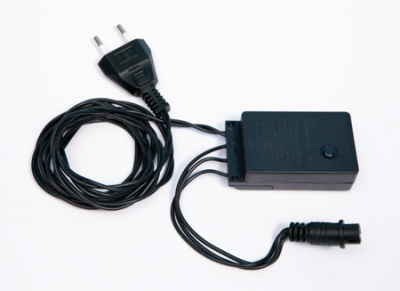 Соединительный провод с контроллером для подключения электрогирлянд серии DML28828 к сети