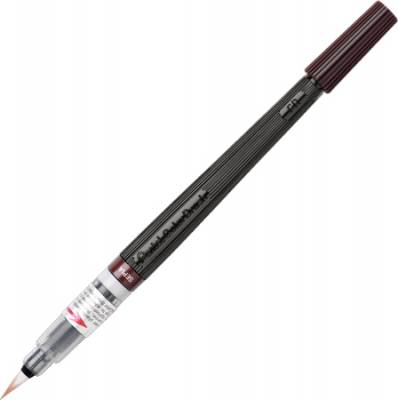 Ручка-кисть Pentel Arts Colour Brush с чернилами на водной основе коричневая яркая