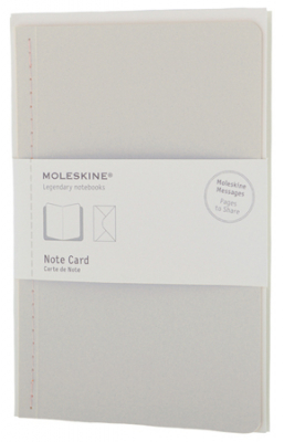 Набор почтовый Moleskine® Large 'Note Card' белый