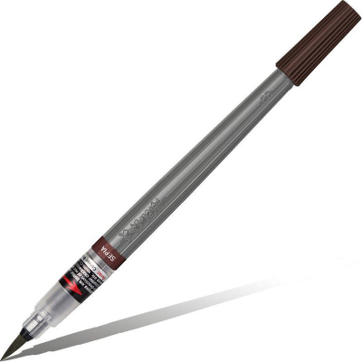 Ручка-кисть Pentel Arts Colour Brush Pigment с пигментными чернилами сепия