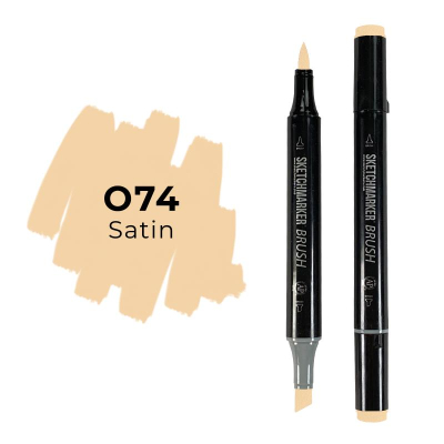 Маркер художественный спиртовой Sketchmarker Brush сатин двусторонний