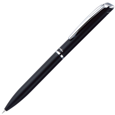 Ручка гелевая Pentel EnerGel 0.7мм металлический черный корпус черные чернила