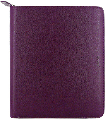 Бизнес-органайзер Filofax A5 Pennybridge Zip с отделом для iPad зернистая искусственная кожа пурпурный