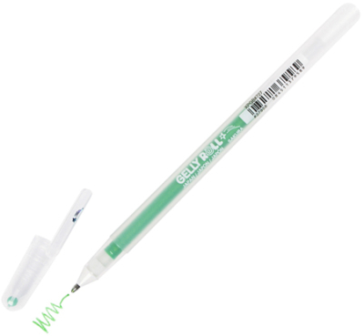 Ручка гелевая Sakura 1.0мм Gelly Roll Stardust лайм