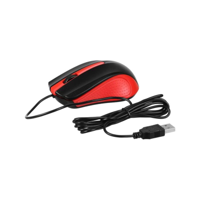 Мышь USB Acer OMW012 черно-красная
