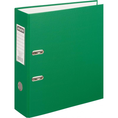 Папка файл A4  90мм Attache Selection Экономи зеленая