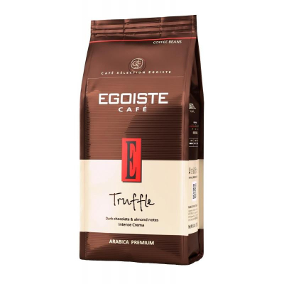 Кофе в зернах Egoiste 'Truffle' обжарка средняя 1000г в вакуумном пакете