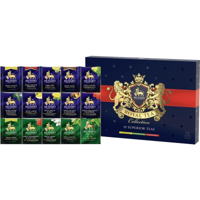 Чай Richard ассорти 'Royal Tea Collection' 15 вкусов 120пак х 1.9г