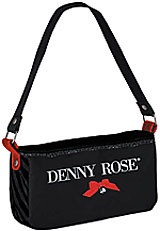 Сумка Denny Rose 37х20х11см на ремне черная