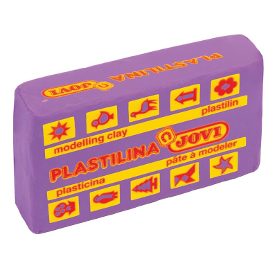 Пластилин растительный в брусках Jovi  50г фиолетовый