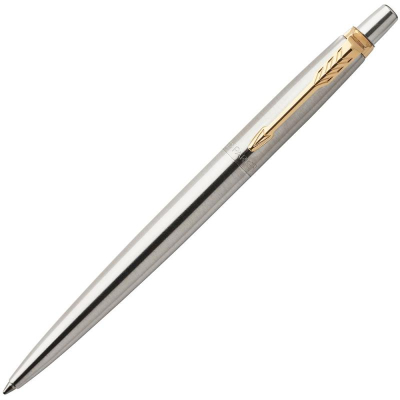 Ручка гелевая Parker Jotter Stainless Steel GT K694 Medium черные чернила в блистере