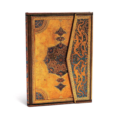 Записная книжка A5-  72л линейка Paperblanks Safavid Midi с магнитным клапаном