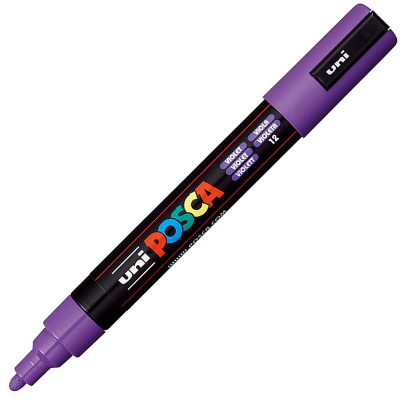 Маркер декоративный Uni Posca 1.8-2.5мм фиолетовый (12)