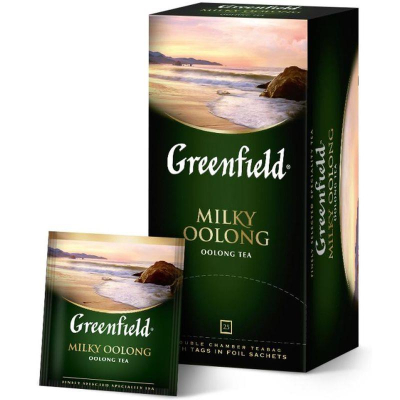 Чай Greenfield черный 'Milky oolong'  25пак х 2г