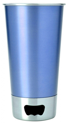 Стакан Asobu 0.55л 'Brew cup opener' стальной голубой