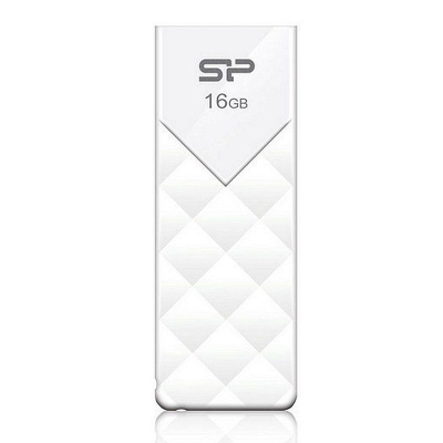Флэш-драйв  16Gb Silicon Power Ultima U03 White
