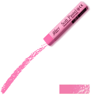 Мелок пастельный мягкий Mungyo Gallery Soft 10х66мм флуоресцентный розовый в бумажной манжетке