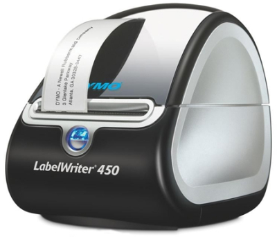 Принтер ленточный электронный Dymo® LabelWriter 450 лента шириной до 60мм 51 этикетка/мин USB