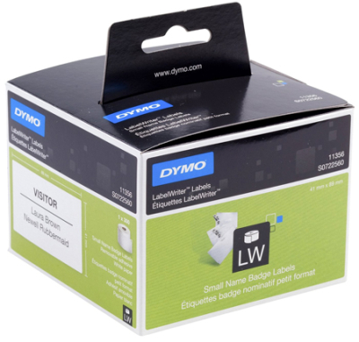 Картридж ленточный Dymo® LabelWriter этикетка  41х89мм 300шт для бейджей легкоудаляемая белая 79311