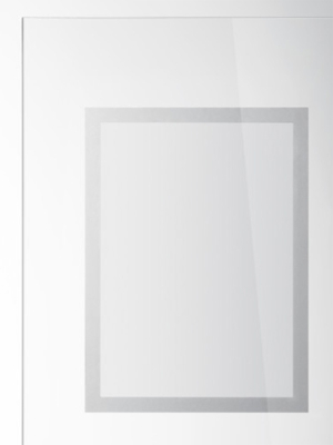 Держатель для таблички для стекла 210х297мм Durable Duraframe® Sun A4 серебристый