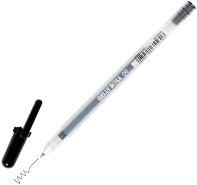 Ручка гелевая Sakura 0.8мм Gelly Roll Classic черная