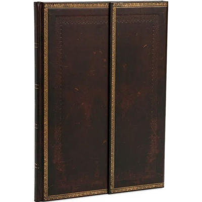 Записная книжка A4  64л без линовки Paperblanks Black Moroccan Grande с магнитным клапаном