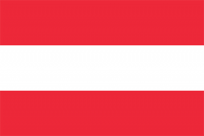 Флажок государства Австрия 20х10см