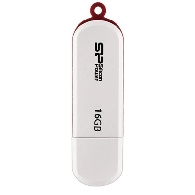 Флэш-драйв  16Gb Silicon Power Luxmini 320 White