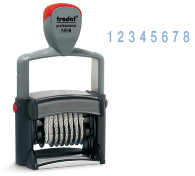 Нумератор автоматический  8 разрядов 5мм Trodat Professional 5558